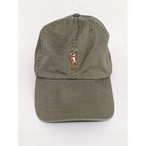 Polo Ralph Lauren Hat Baseball Polo Pony Vintage 90s Yacht Green Colorful Logo